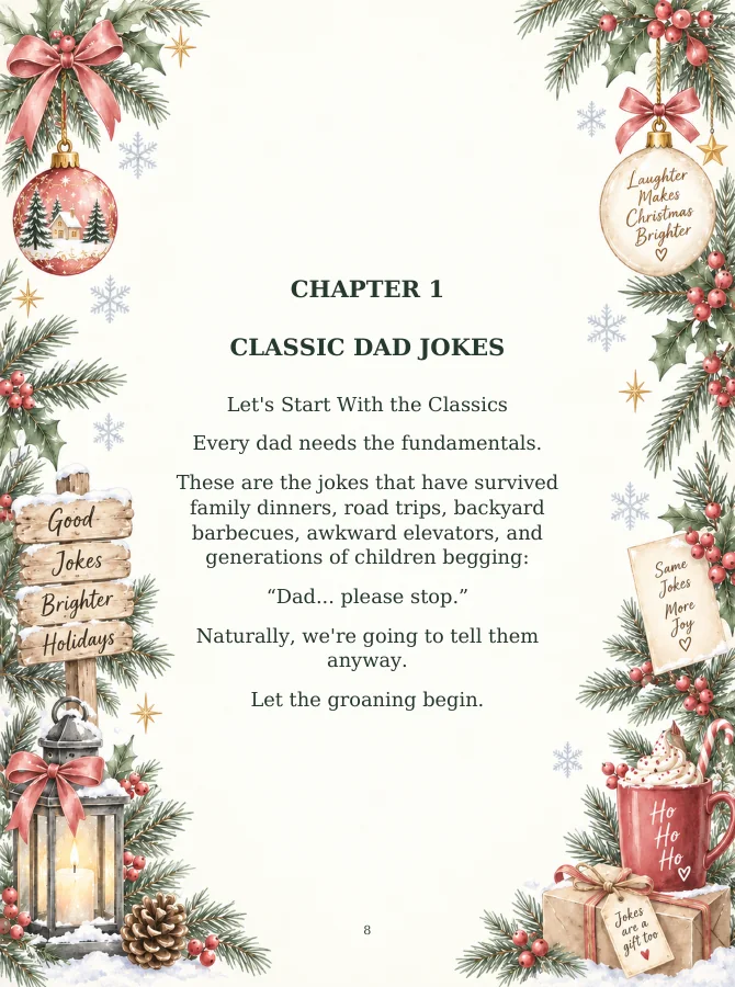 Interior sample 1 from The Best 500 Dad Jokes Ever Made